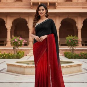 Shisha Silk glitter Sari
