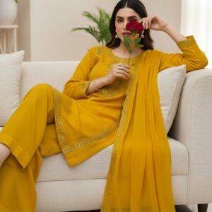 Mukesh Bamber chiffon - 2 Piece