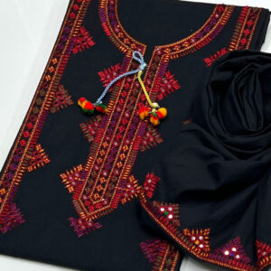 Cotton Embroidered -2 Piece